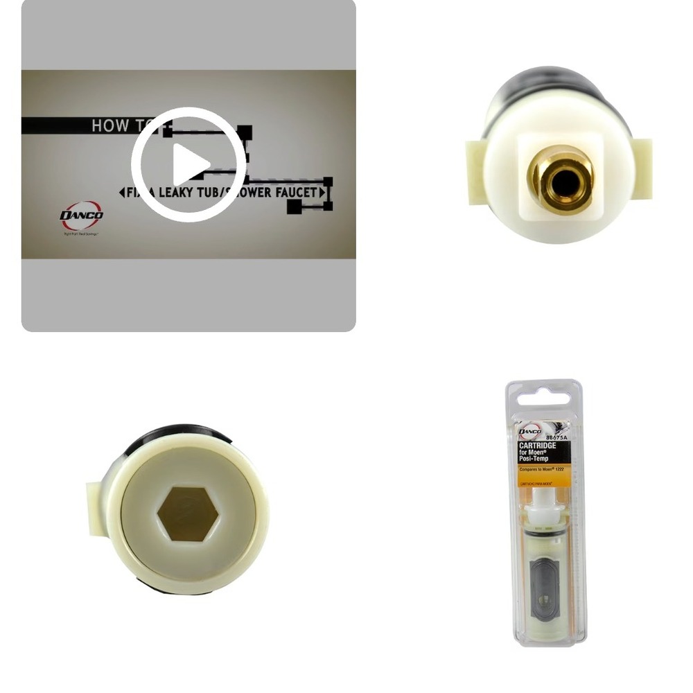 Danco Plastic Tub Shower Valve Cartridge for Moen 88675A - Picture 3 of 3